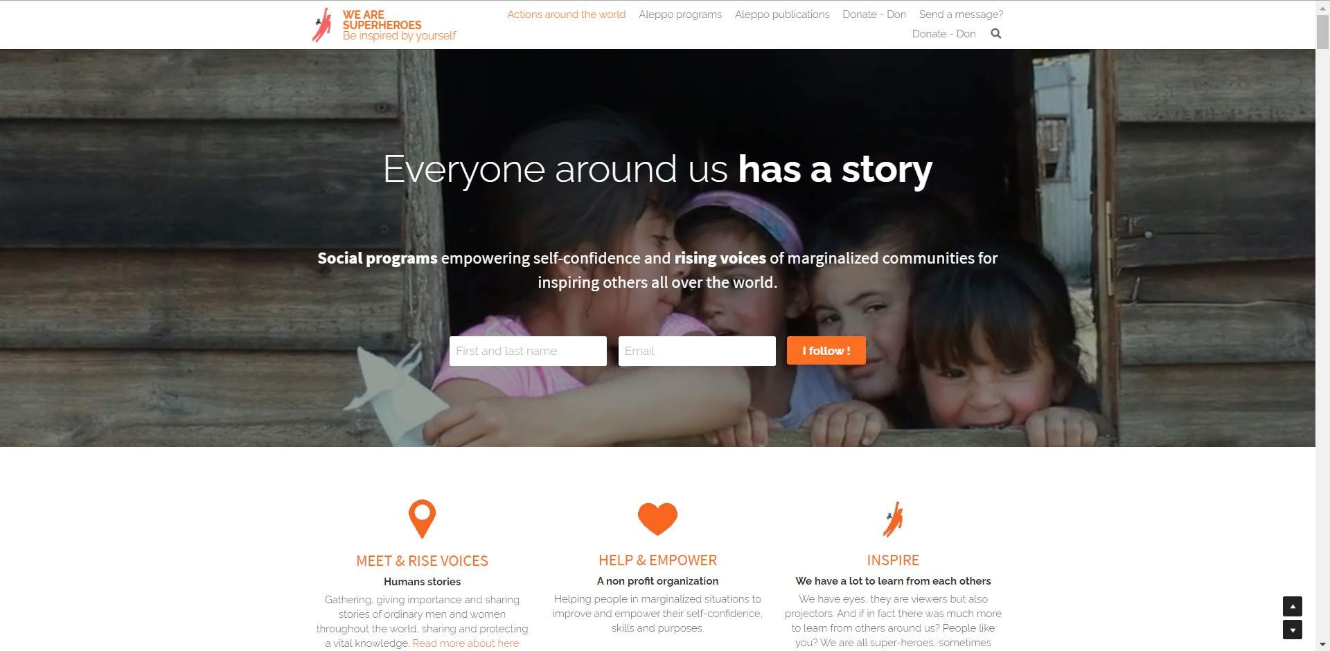 We Are Superheroes Strikingly Website We Are Superheroes Strikingly Website